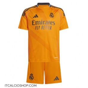 Real Madrid Seconda Maglia Bambino 2024-25 Manica Corta (+ Pantaloni corti)